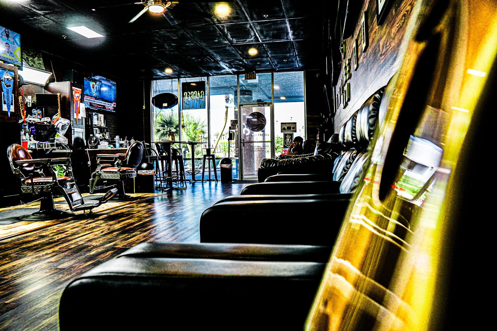 Inside The Blade Barbershop